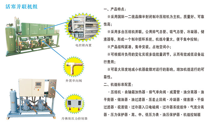 活塞并聯(lián)機(jī)組